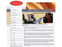 Tablet Screenshot of nilcoindustries.com